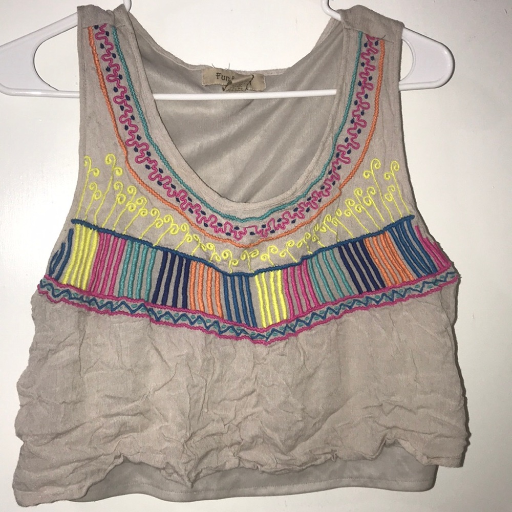 Tan tank top